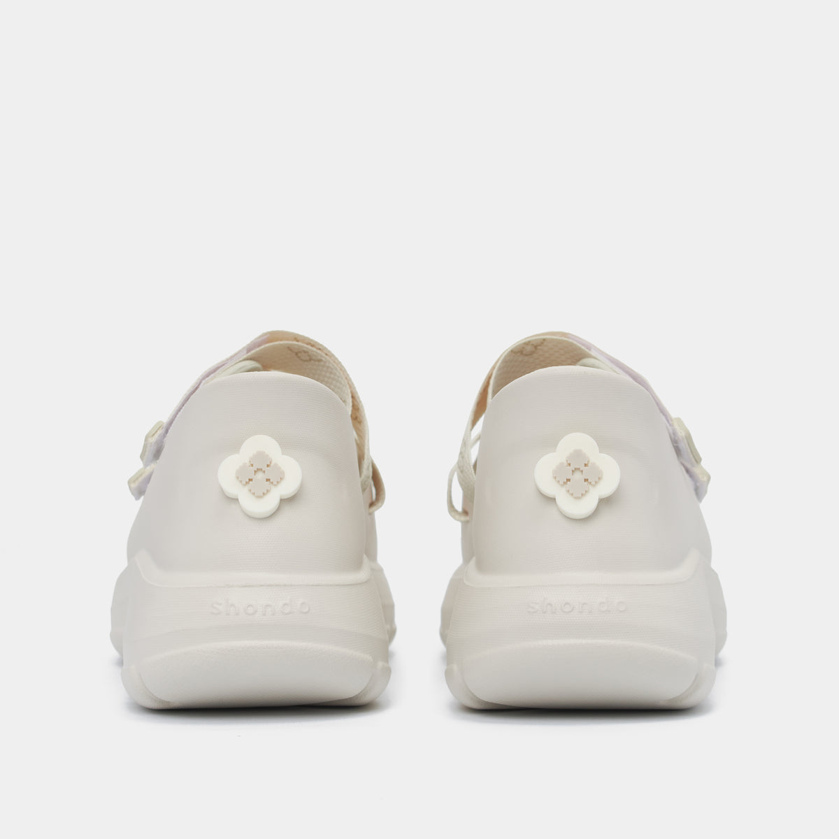 Giày Sneaker ballet Dreamie Limax hoa nữ trắng kem