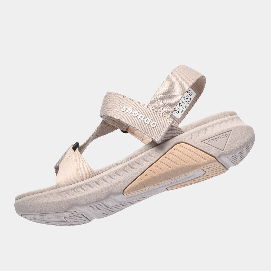Sandal nữ F7R nâu hồng