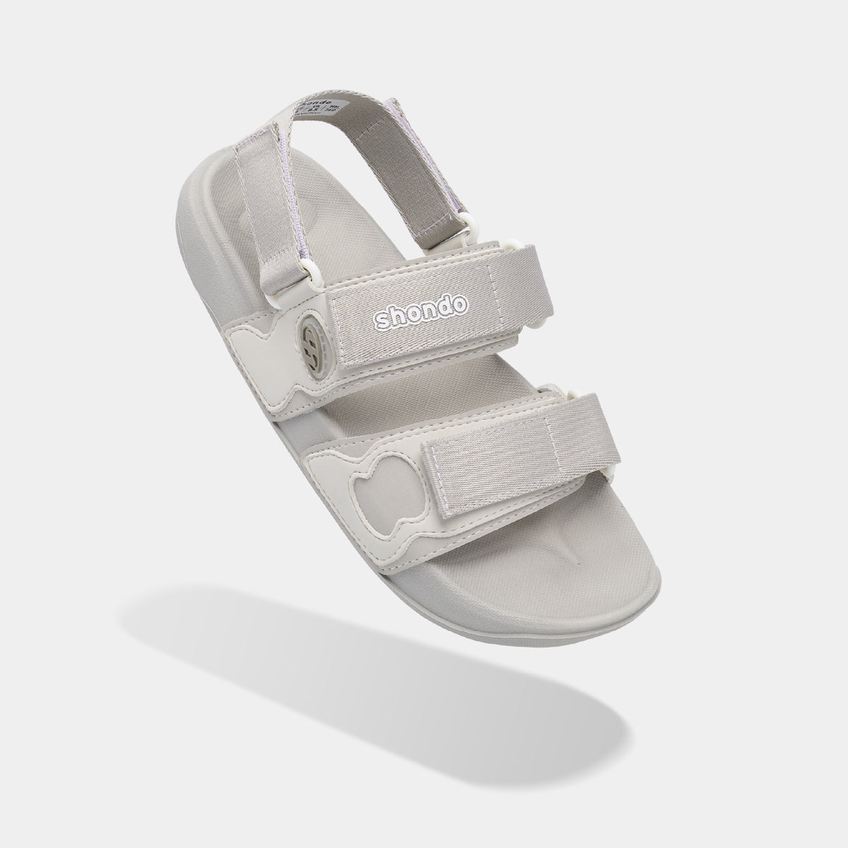 Sandal Platy 7 Quai Ngang Unisex Xám
