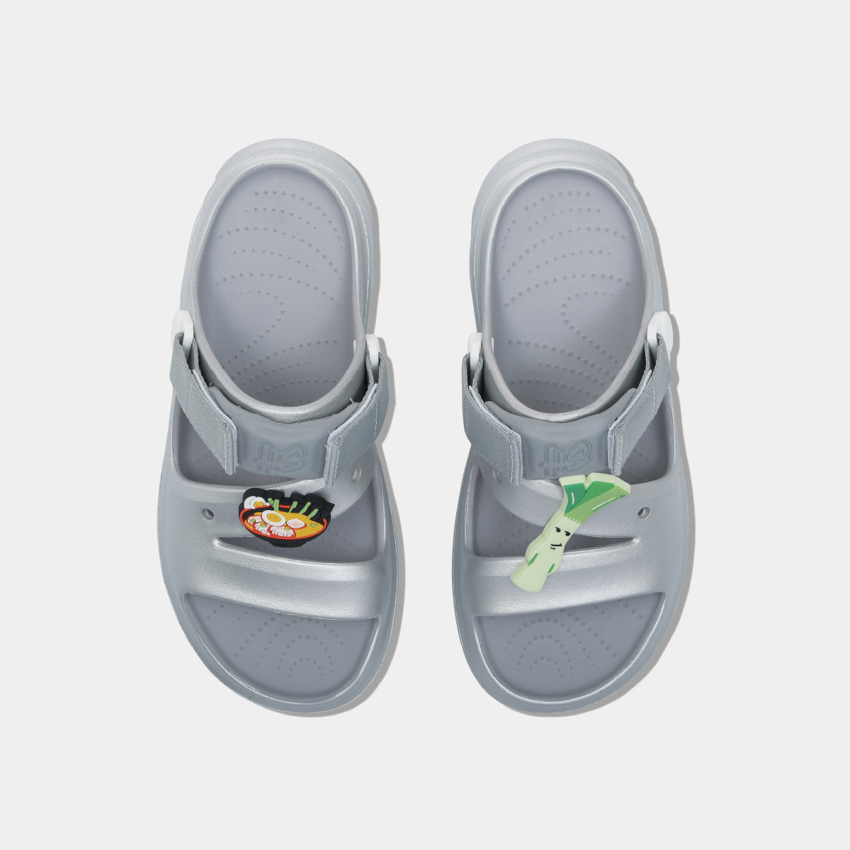 Sandal FX nữ nhựa đúc metallic