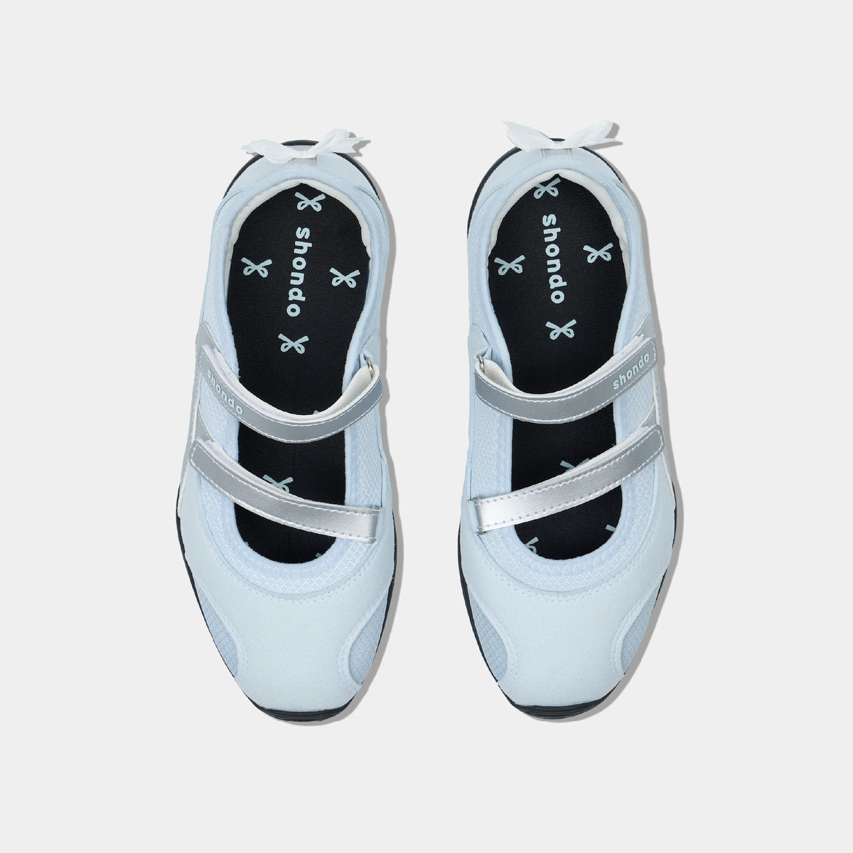 Giày Sneaker Ballet Minie Phối Nơ Nữ Xanh Dương