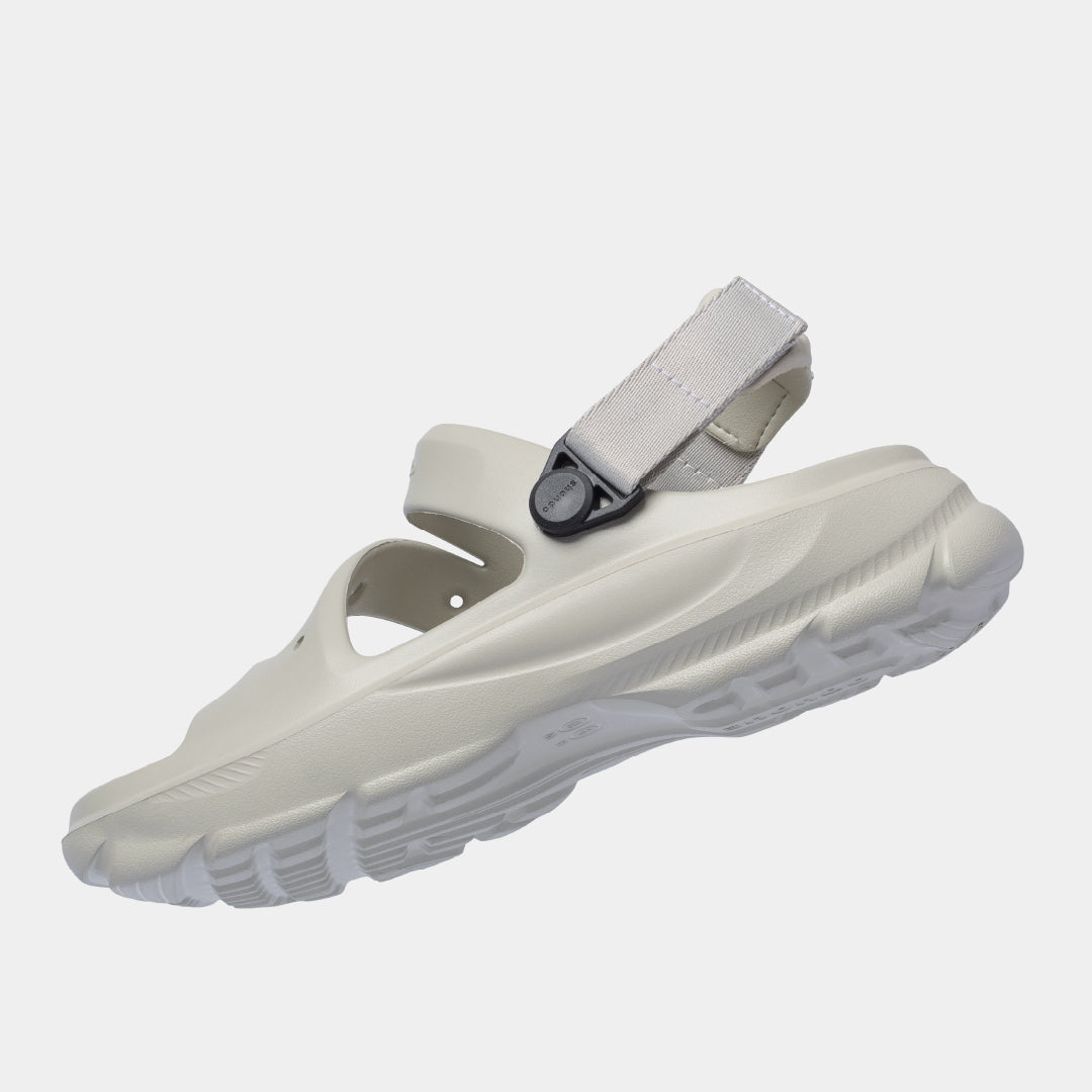 Sandal FX nhựa đúc đi mưa xám rêu