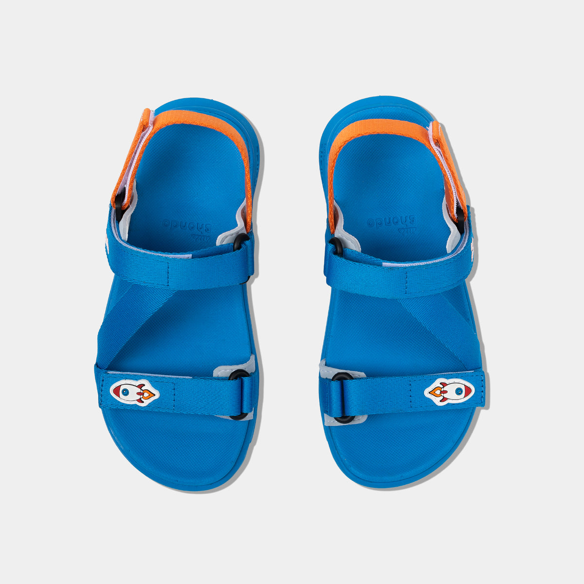 Sandal bé trai Little 6 xanh dương
