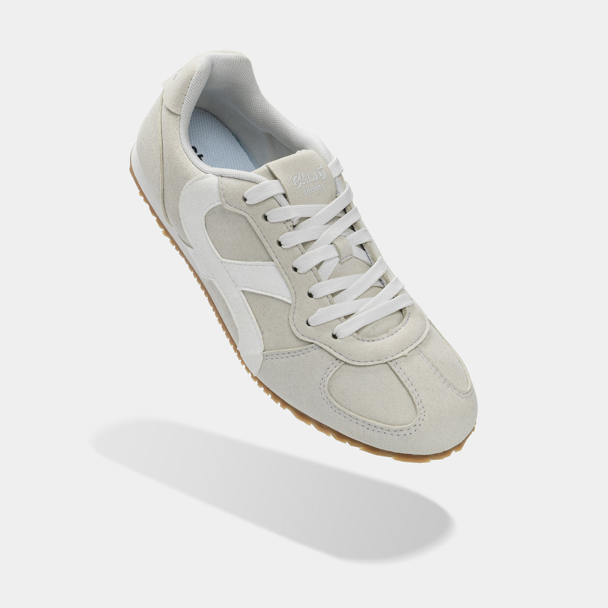 Giày sneaker đế thấp nam nữ Class 5 xám