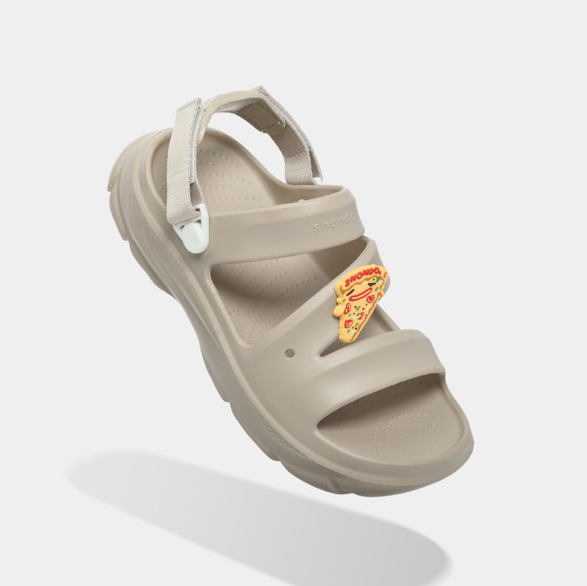 Sandal FX nam nữ nhựa đúc be