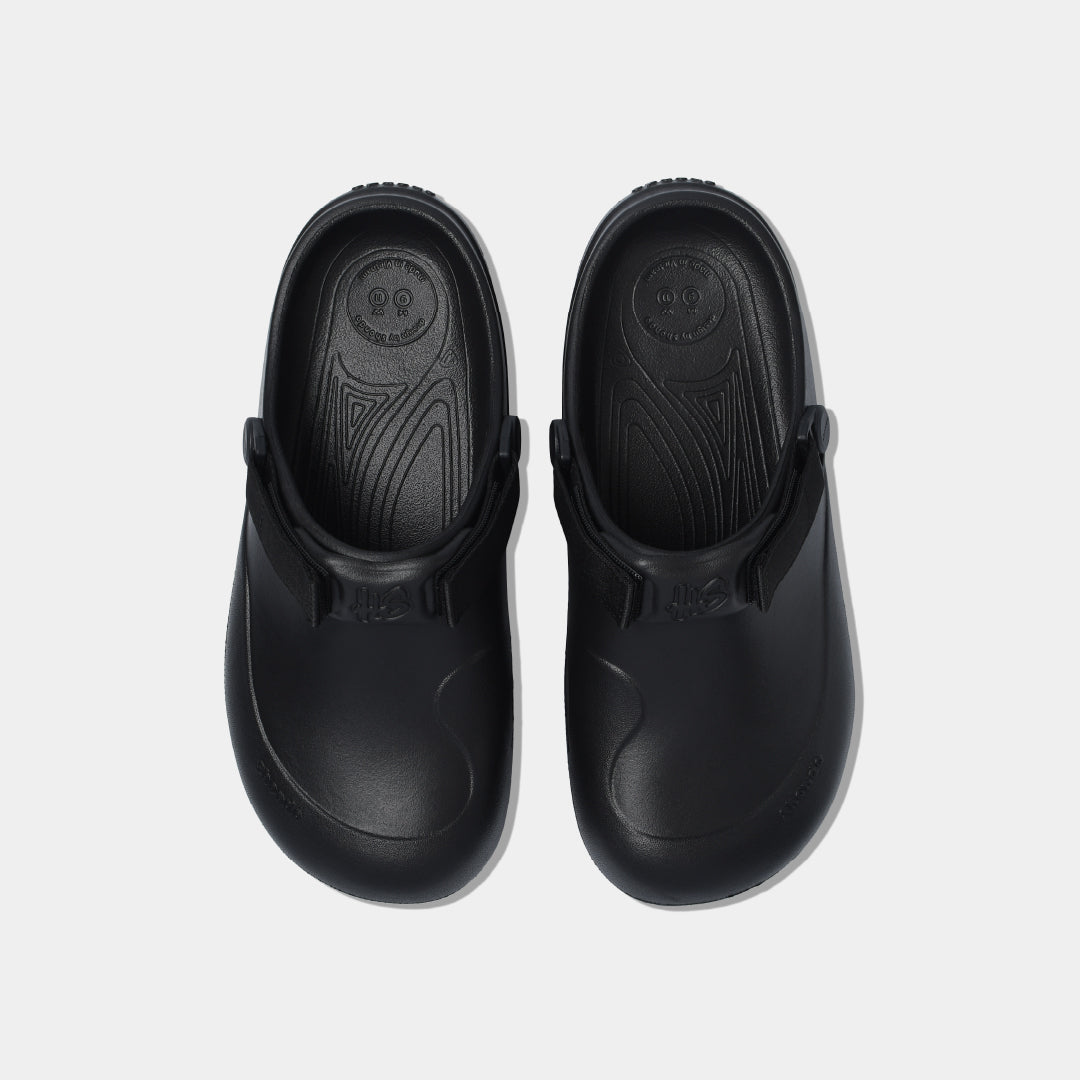 Clog SUKE nhựa đúc nam nữ đen