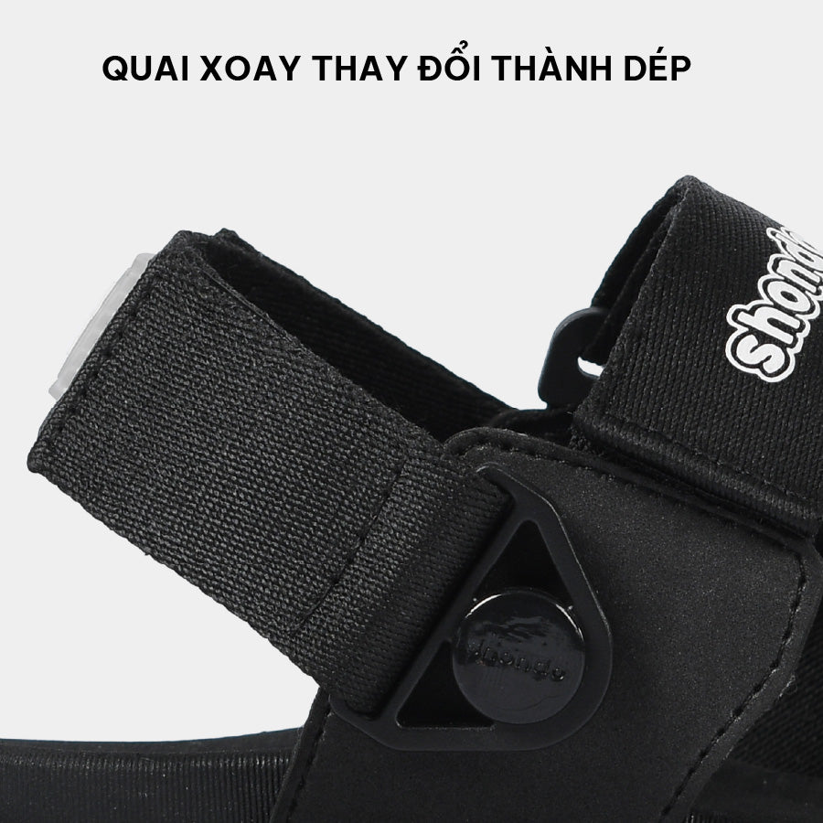 Sandals F8B full đen