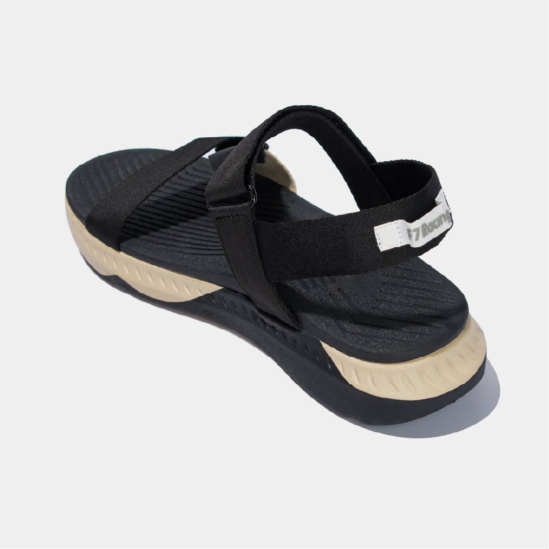 Sandals F7 racing đen be